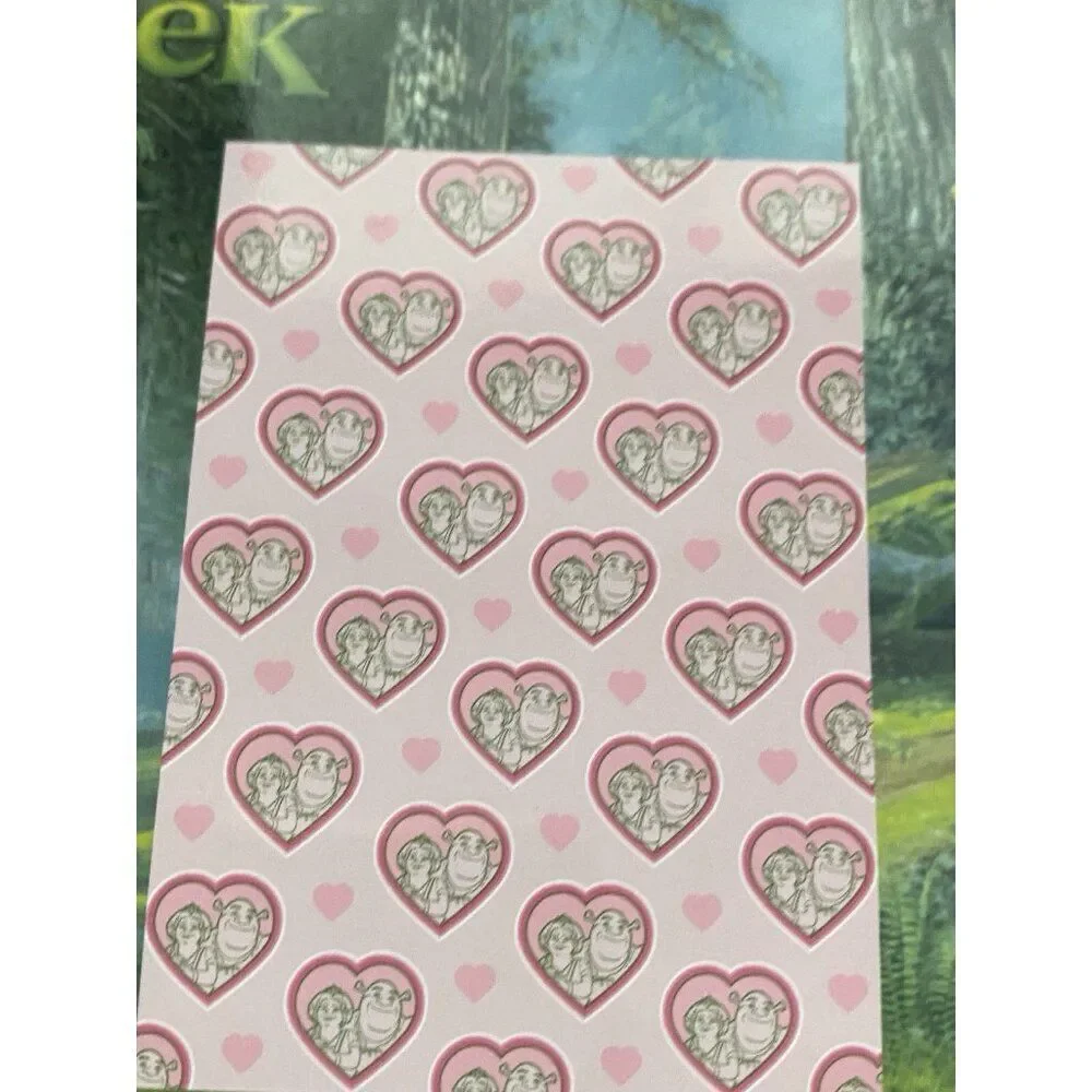 Shrek And Fiona Valentines Hearts‎ Soft Plush Throw Blanket 50” X 70” Pink NEW